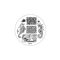 MM29 Messy Mansion Nail Stamping Plate image 0