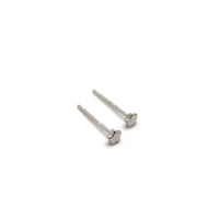 Minimalist star stud earrings in 925 Sterling Silver image 3