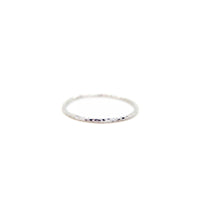 Delicate textured ring in 925 Sterling Silver image 0