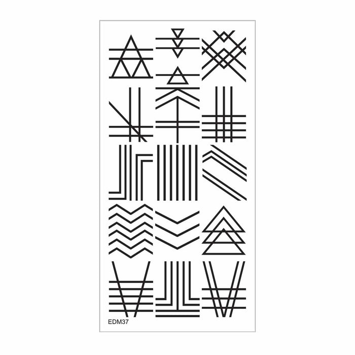 EDM37 Nail Stamping Plate image 0