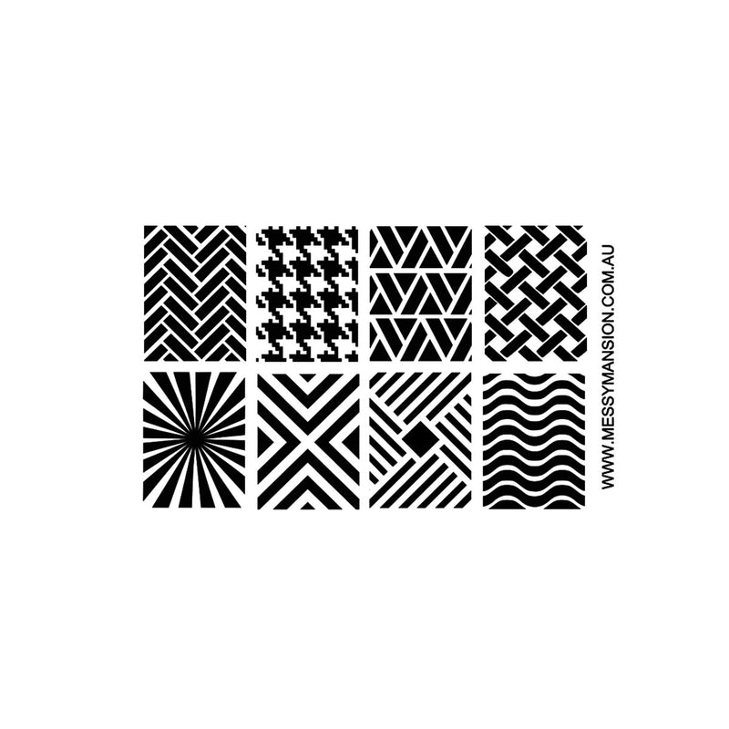 Nail Stamping Stencil Set image 0