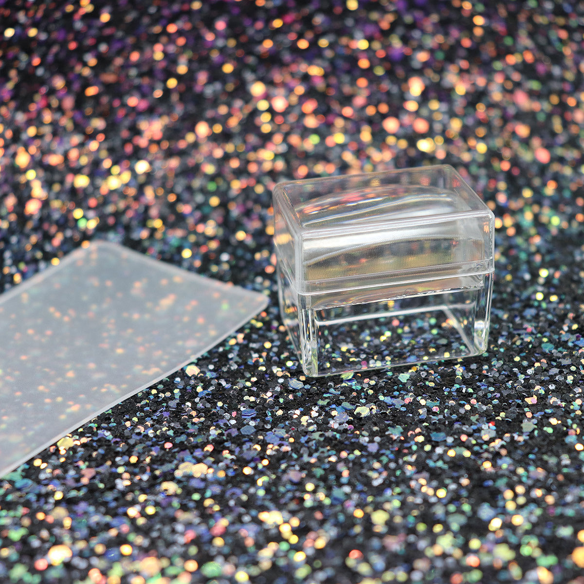 Rectangular clear nail stamper image 0