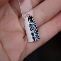 White Stamping Polish image 1