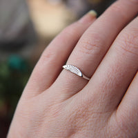 Rising sun adjustable ring in 925 Sterling Silver image 1