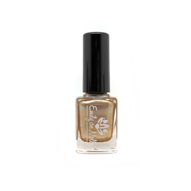 Gold Chrome Nail Polish image 0