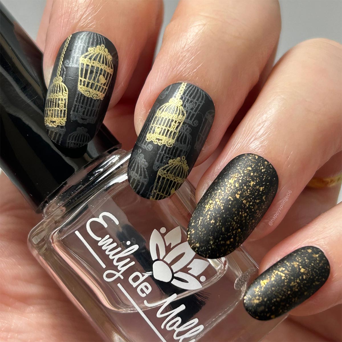 MM14 Messy Mansion Nail Stamping Plate image 3