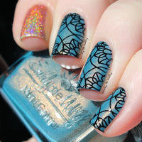 Black Stamping Polish image 1