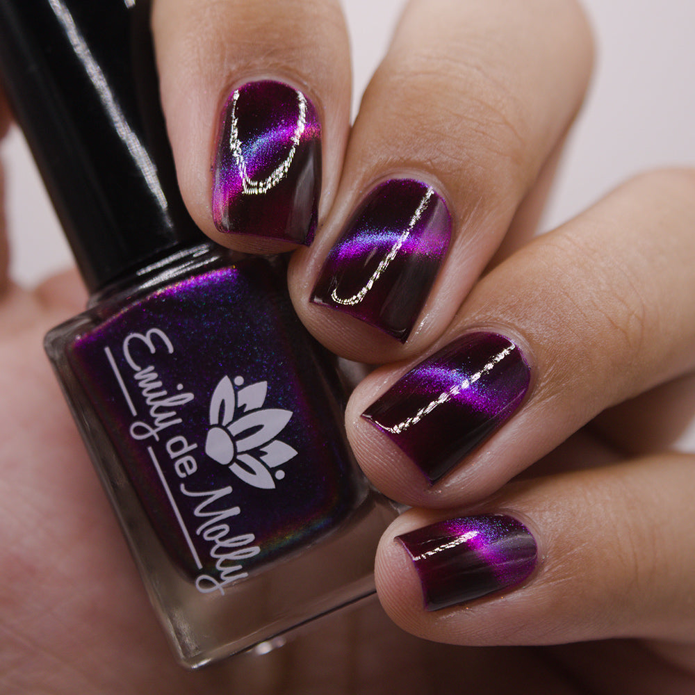 Magnetic Nail Polish - Red x Purple Bundle