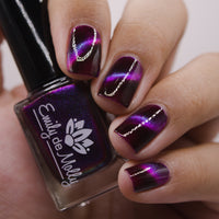 Magnetic Nail Polish - Red x Purple Bundle