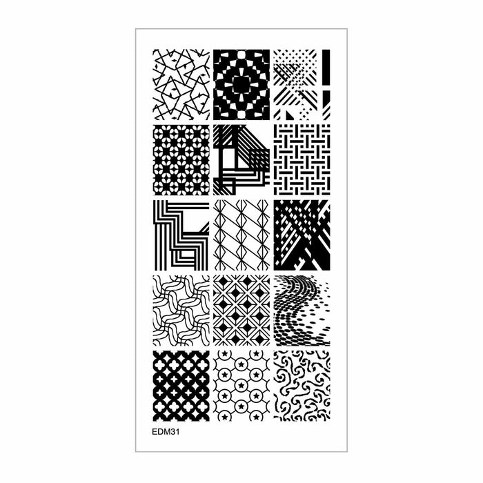 EDM31 Nail Stamping Plate image 0