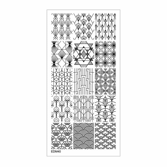 EDM40 Nail Stamping Plate image 0