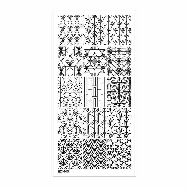 EDM40 Nail Stamping Plate image 0
