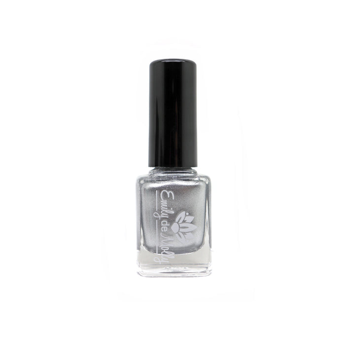 Silver Chrome Nail Polish image 0