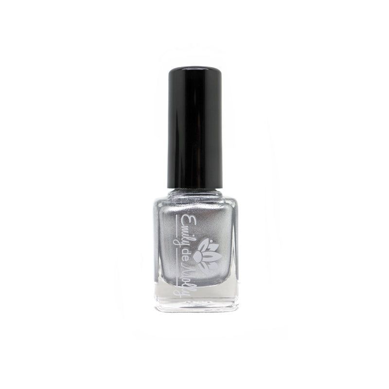 Silver Chrome Nail Polish image 0