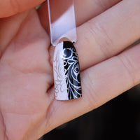 Silver Chrome Nail Polish image 4