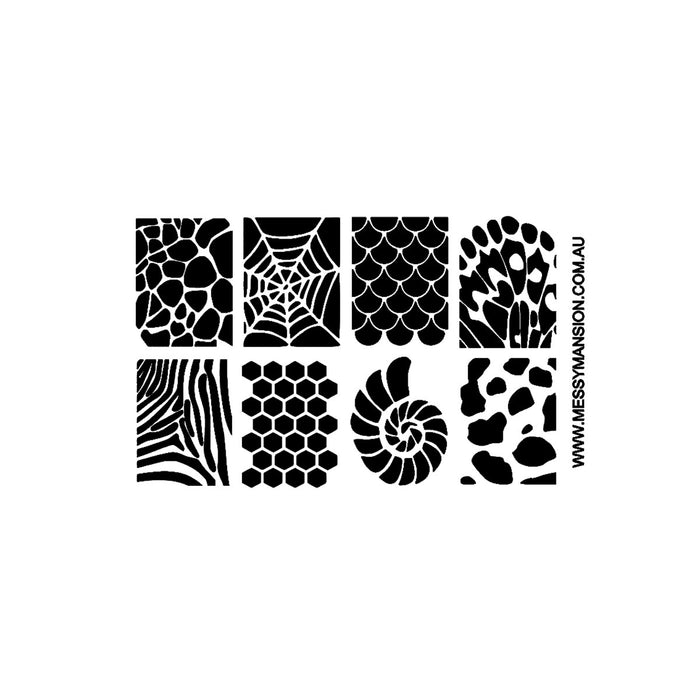 Nail Stamping Stencil Set image 1