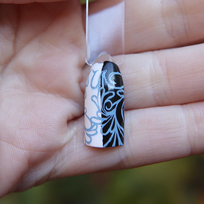 Hydrangea Blue -  Nail Stamping Polish by Messy Mansion image 1