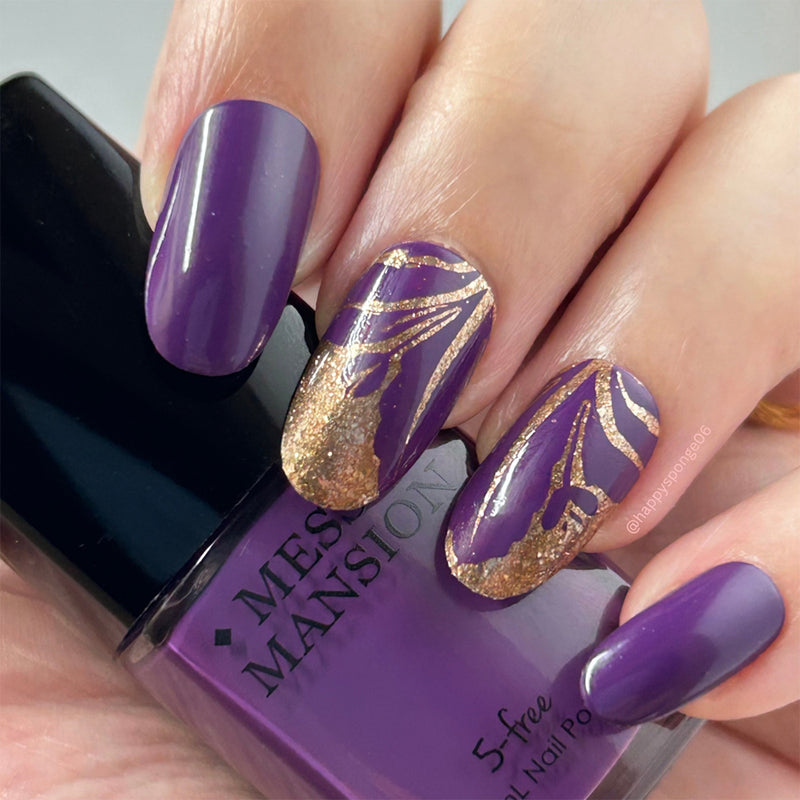 Royal Purple -  Nail Stamping Polish by Messy Mansion image 3