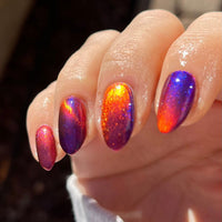 Magnetic Nail Polish - Red x Purple Bundle