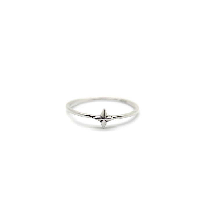 Delicate star ring in 925 Sterling Silver image 0