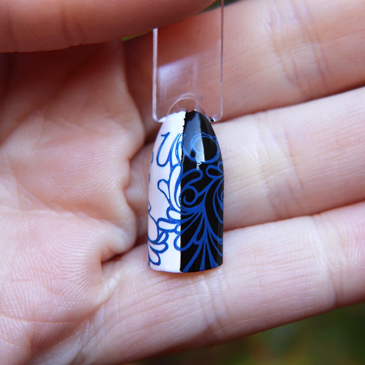 Blue You A Kiss -  Nail Stamping Polish by Messy Mansion image 1