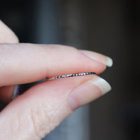 Delicate textured ring in 925 Sterling Silver image 2