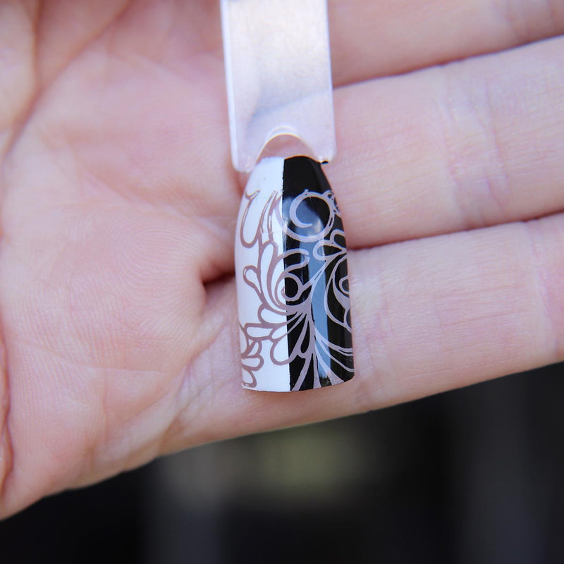 Taupe - stamping polish image 3