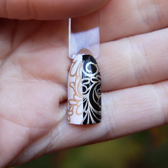 Soft Gold -  Nail Stamping Polish by Messy Mansion image 1