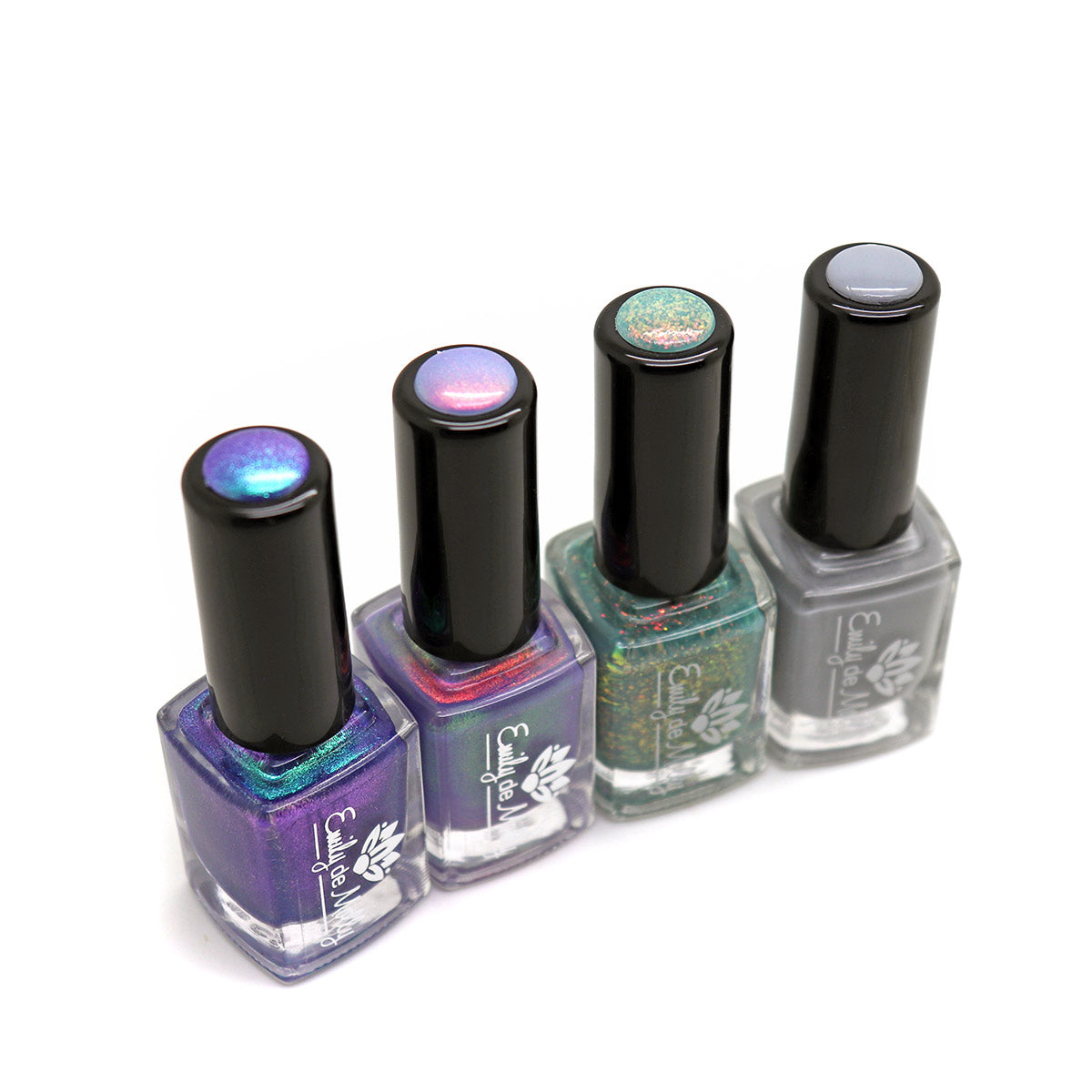 Stick on swatch / displays for nail polish image 2