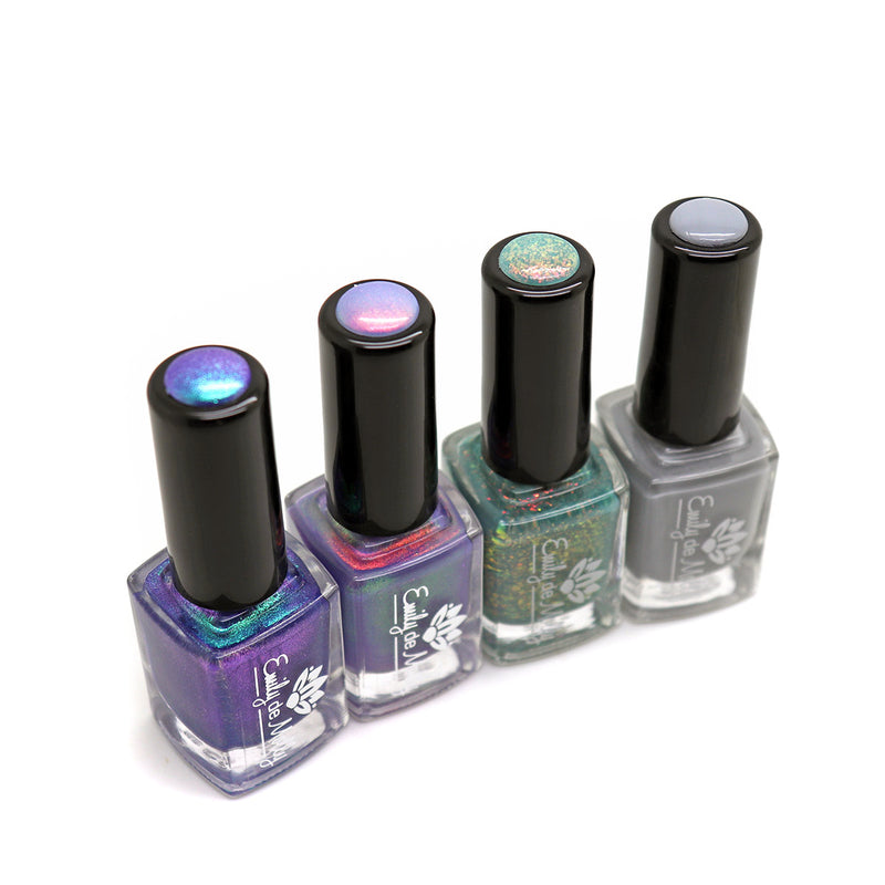 Stick on swatch / displays for nail polish image 2