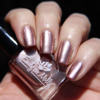 Rose Gold Chrome Nail Polish image 1