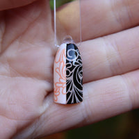 Nail Stamping Polish Set -  Oranges by Messy Mansion image 1