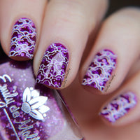 White Stamping Polish image 3