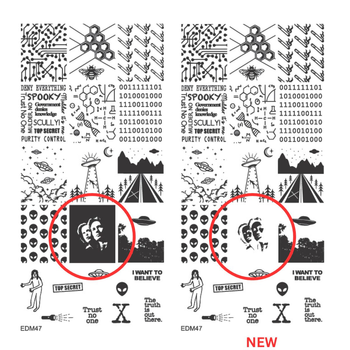 EDM47 Nail Stamping Plate