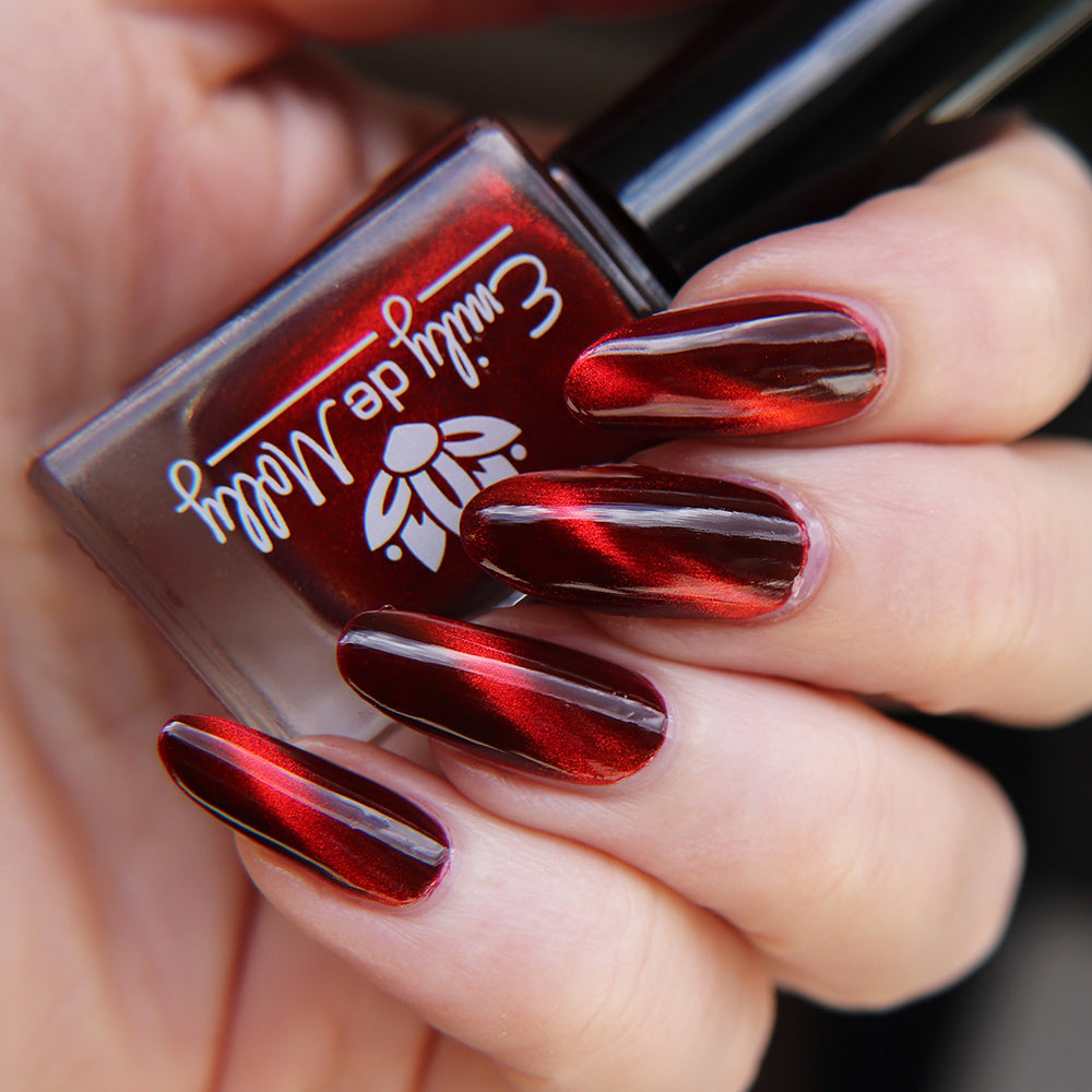 Magnetic Nail Polish - Red x Purple Bundle