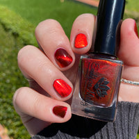 Magnetic Nail Polish - Red x Purple Bundle