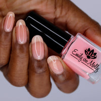 Jelly Nail Polish - White x  Light Pink Bundle