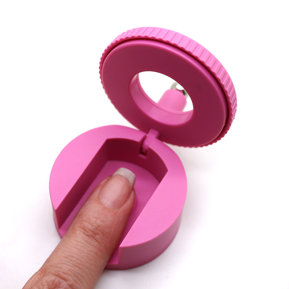 Glass Bead effect rotating tool for magnetic nail polish