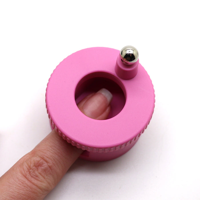 Glass Bead effect rotating tool for magnetic nail polish