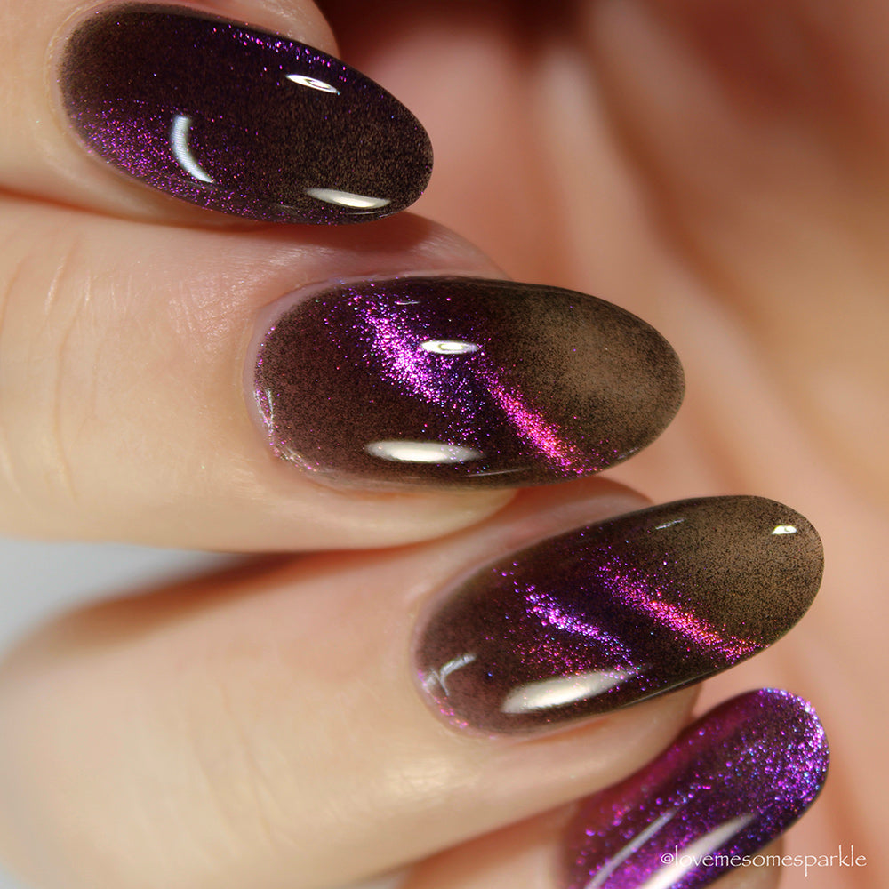Magnetic Nail Polish - Red x Purple Bundle