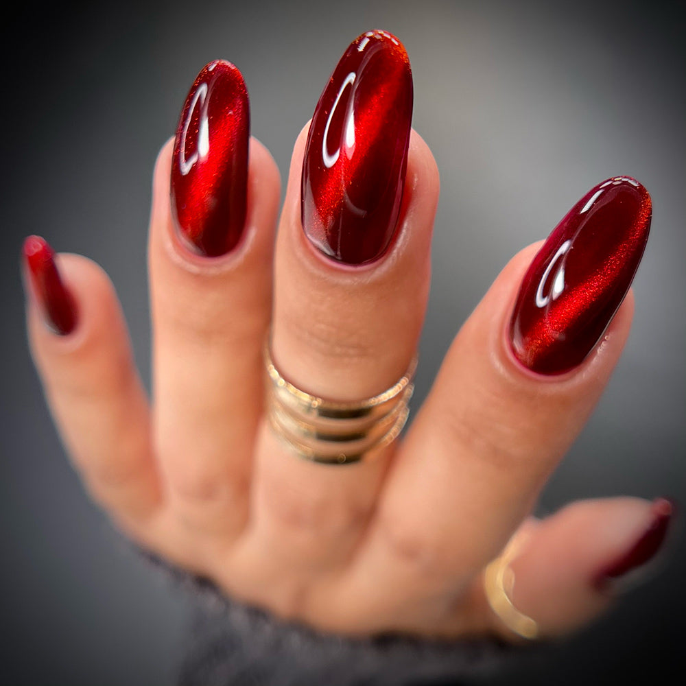 Magnetic Nail Polish - Red x Purple Bundle