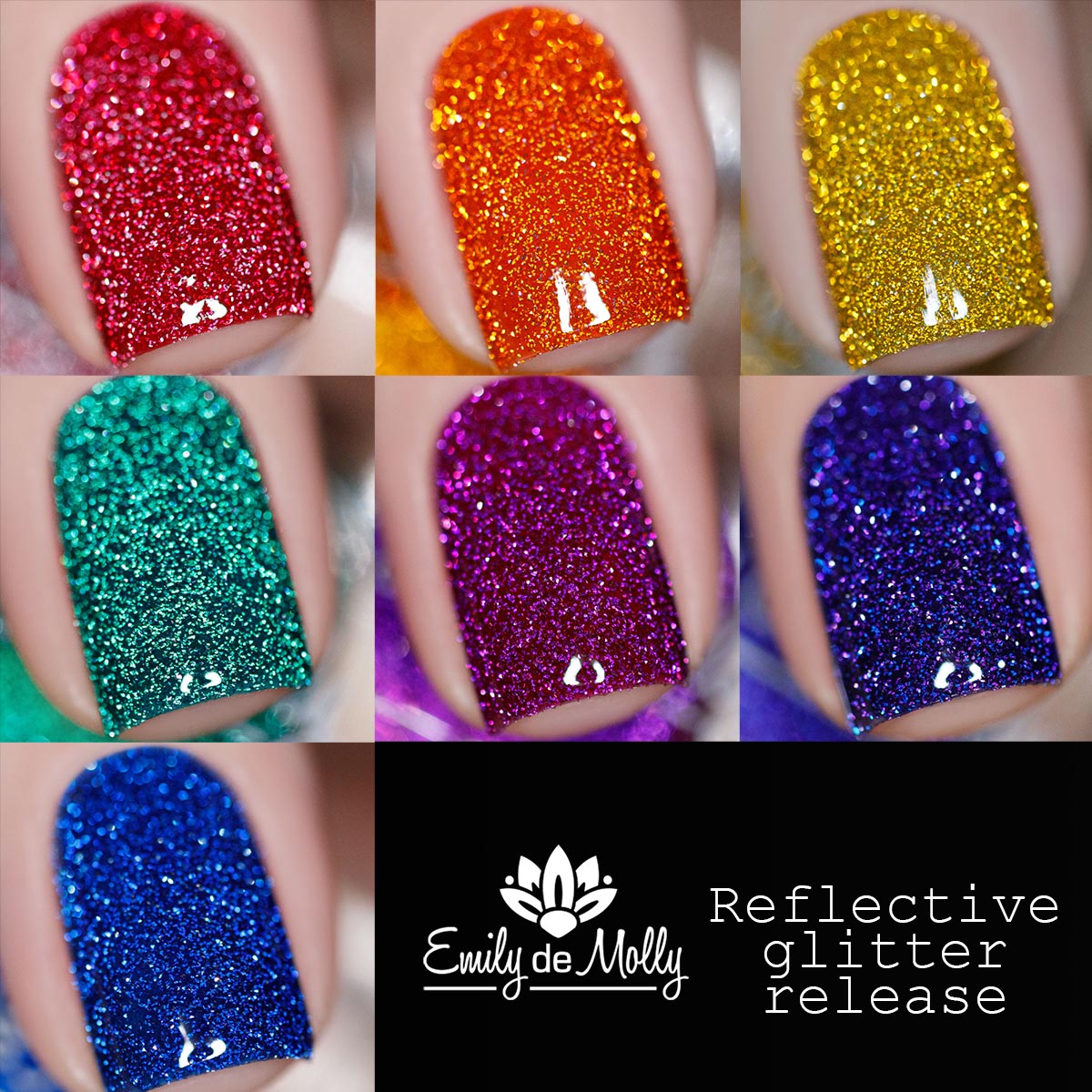 Reflective Glitter Set