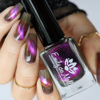 Magnetic Nail Polish - Red x Purple Bundle