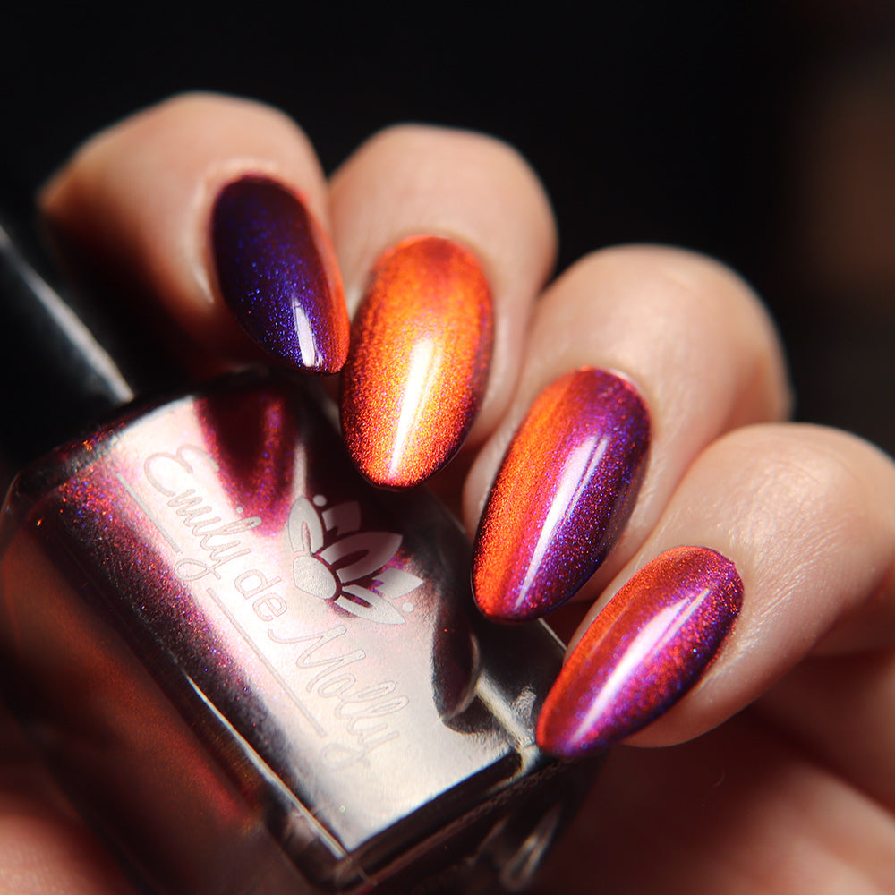 Magnetic Nail Polish - Red x Purple Bundle