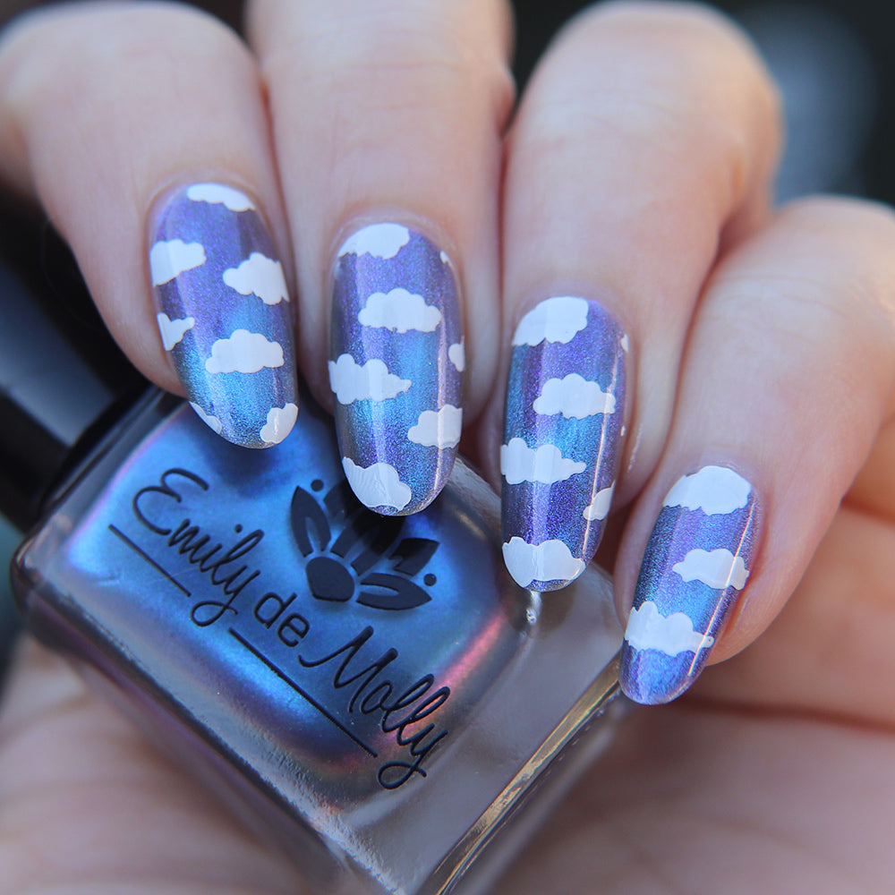 White Stamping Polish