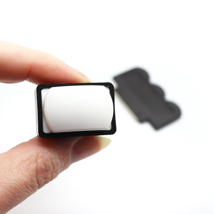 White Rectangular Stamper by Messy Mansion image 1