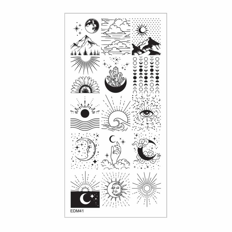 EDM41 Nail Stamping Plate image 0