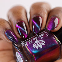 Magnetic Nail Polish - Red x Purple Bundle