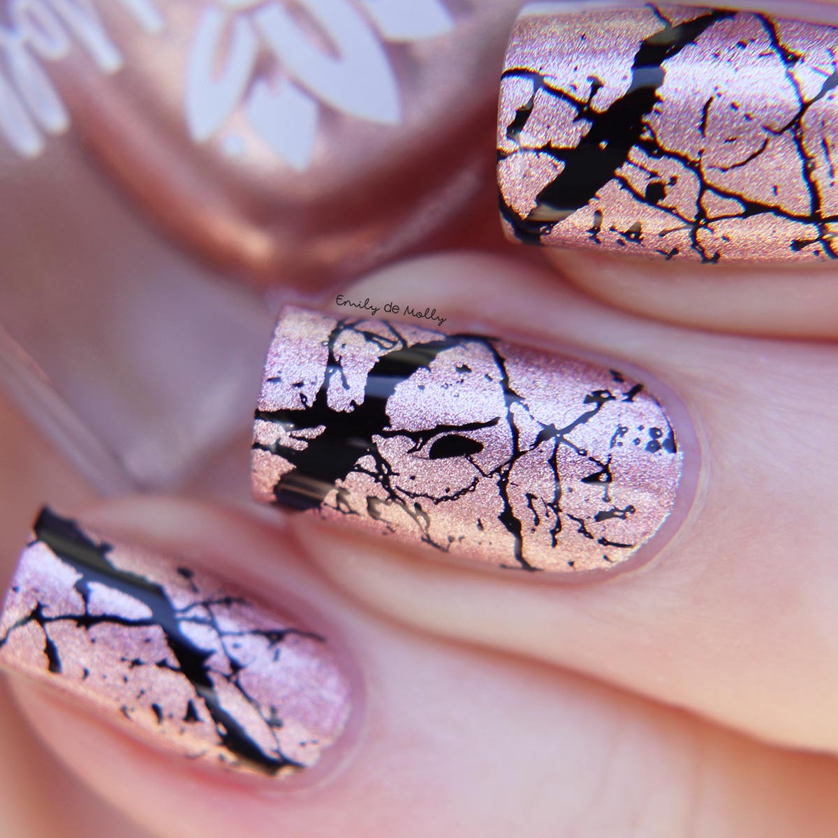 Black Stamping Polish image 5
