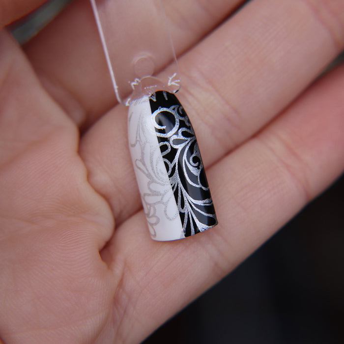 Silver Stamping Polish image 1